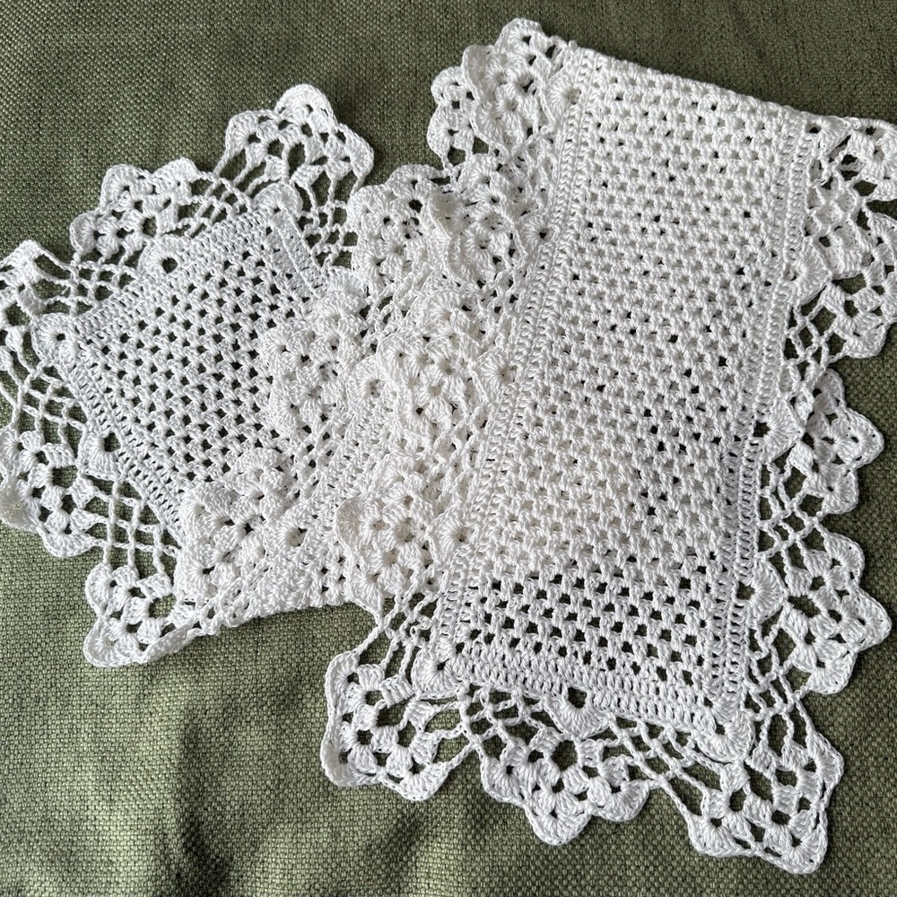 Elegant White Table Runner 46 x 12